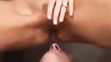 compilation cuckold eating creampies