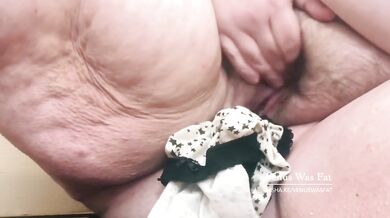 Ssbbw granny panty stuffing teaser