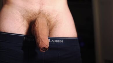 Soft floppy uncut dick playing