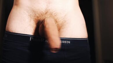 Soft floppy uncut dick playing