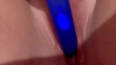 Solo toy play - leaking pussy (Candy Caine, Freya Mayer, Sky Bri)