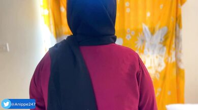 Big Ass & wet Pussy Hijabi Friends Hot Mom want Fuck From Her Son's Friends!