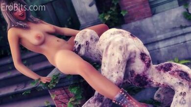 Zombie Cum. 3dx Crazy Monster Horror Sex