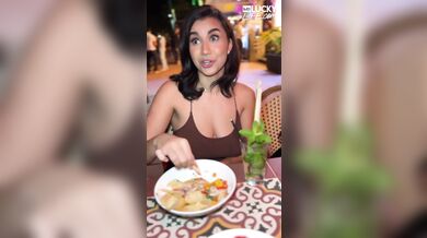 Lovely Big Ass Babe Blows Cock