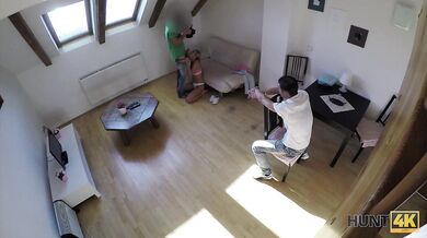 Poor Cuckold Watches Girlfriend Nailed In Various Positions