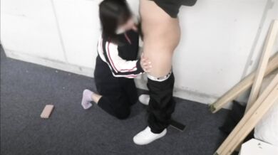 Perverted couple having sex in secret