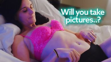 Helping Stepmom make Porn: First Pictures, then she FUCKS ME