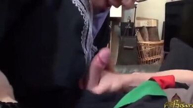 Double Cock For Arab Chick