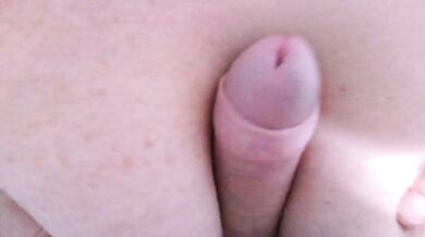 A good evening when you can move a dick on the tits of a mature half-mother