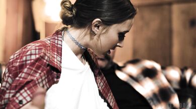 She Went Over For Help But Got Double Dicked Instead - Laney Grey