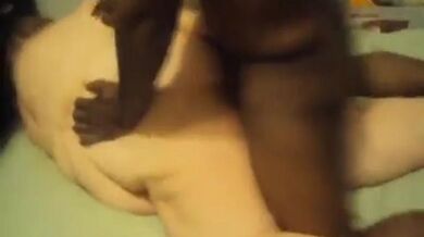 Big Black Cock Dude Prone Bone Pounding White Grandma