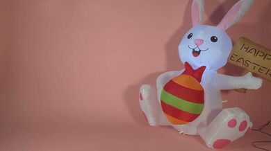 Happy Easter From Sweden With My Huge Boobs And Long Legs!