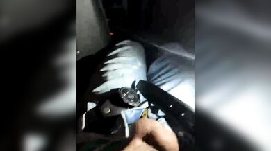 step sisters after the disco, sex in a public car, show boobs and blowjob