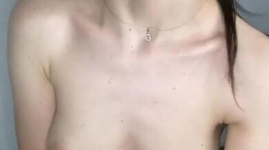 Soft whimpers turn into loud gasps when it hits