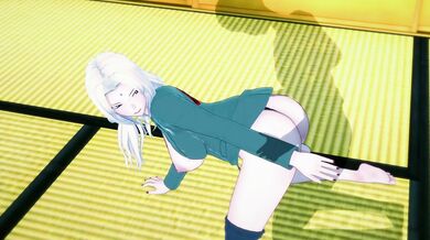 Naruto Tsunade wanted some drinks but swallowed cum instead