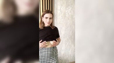 Today is the perfect day to play with my tits