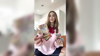 Natalie Roush Momo Cosplay Strip Tease PPV Video Leaked