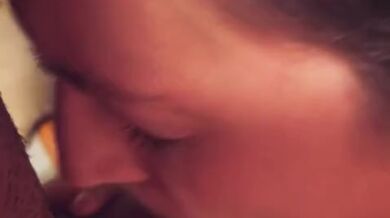 From soft to cumming in my mouth in under 2min real life stepbrother wanted a bj in my room