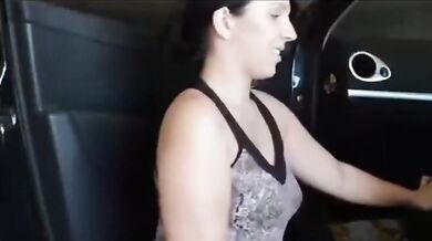 Hot fuck with Pamela in a road tunnel