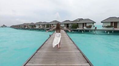 hot olesya malibu on vacation