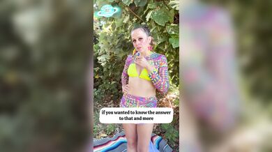 Snippet of my latest vlog. Here’s a question for you ????????‍♀️