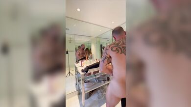 CJ Miles Rough Bathroom Sex with Danny Steele