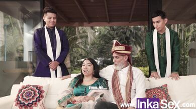 Hindu Milf Gets Fucked By Her Husband's Twins