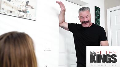 Fillupmy Mother - Horny Stepmom Lucky Kay'S Wild Threesome Pounding