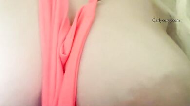 Blonde sexually helps you out in a bikini top!