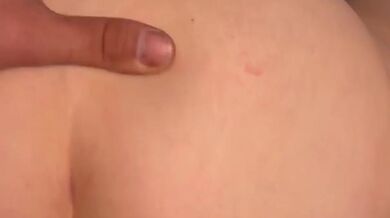 Face down ass up cum shot