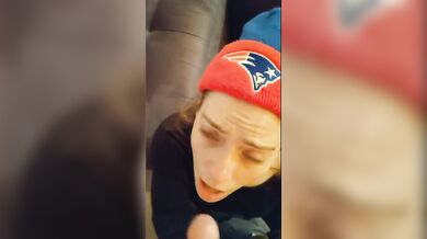 Pats Fan Gives POV Blowjob in Tribute to the GOAT (Heather Kane)