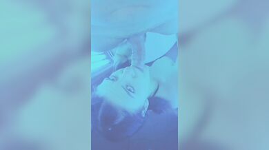 RISKY PUBLIC TAN STUDIO BJ CUMM ON FACE