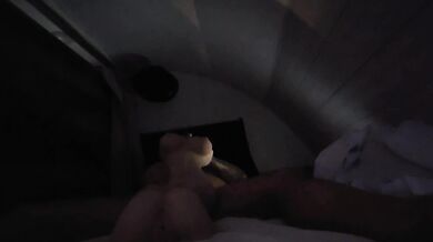 Omg! On The Road Threesome Fantasy Fuck, Loud Moaning Guy