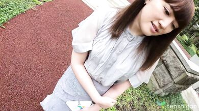 Nagisa Katagiri wants to become an adult film star in Japan, nude finger fucking, stripping, lingerie show