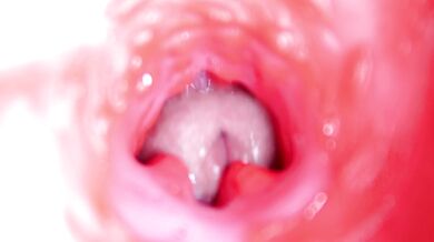 Extreme close up of a big cock in a sloppy wet sweet hole!