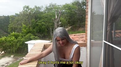 Horny stepmom fucks me while my dad is out of town - Final Part