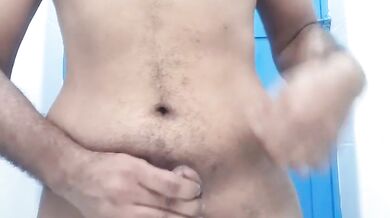 Morning Black big dick mastrubation for pink panty 02