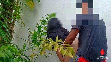 Pinay New Viral - Nagpakantot sa Bakuran ang Malibog Kong Tropa