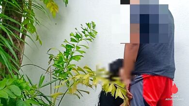 Pinay New Viral - Nagpakantot sa Bakuran ang Malibog Kong Tropa