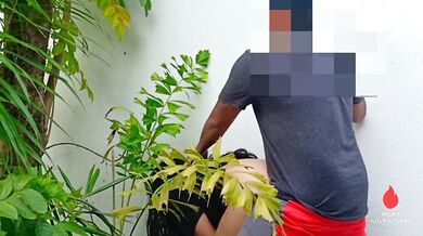 Pinay New Viral - Nagpakantot sa Bakuran ang Malibog Kong Tropa