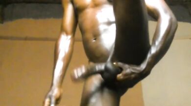 BISEXUAL AFRICAN GUY MONSTER PENIS