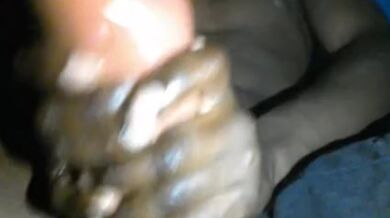 BLOWJOB CREAMPIE FROM MY SEX TOY