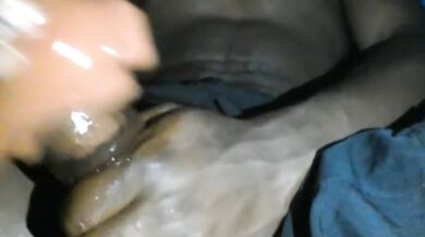 BLOWJOB CREAMPIE FROM MY SEX TOY