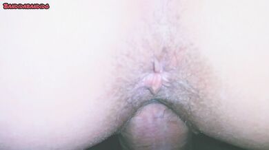 She let me put her on all fours, showing her little ass