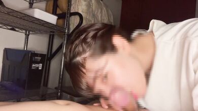 素人/個人撮影・RYO＆YUU♡JD彼女のおねだりフェラ　生SEXしたくておちんこペロペロ　素人カップル/ハメ撮り//手コキ/美少女/１０代/リアル/スマホ撮影/japanese/Amateur