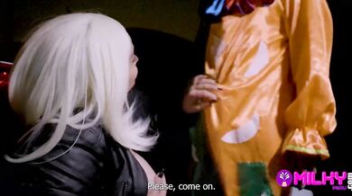 Big Ass Lorena Is Fucked By A Devilish Clown