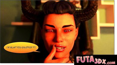 Futa3DX - My Night Demon Succubus To Eat My Pussy Out