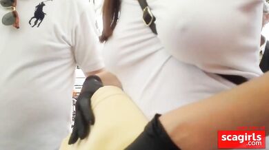 Downblouse Bitch 566