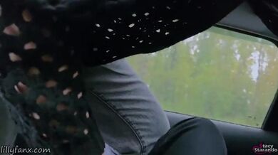 Stacy Starando Femdom Taxi - Cheater Gets Facesitting Punishment & Humiliation