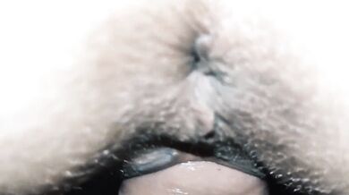 The wife's holes are stretched to their maximum every time when her husband's big dick enters them